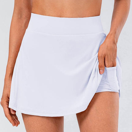 High Waist Pleated Active Skirt - MimiStylez