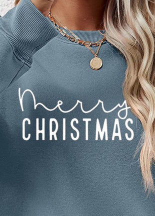 MERRY CHRISTMAS Dropped Shoulder Sweatshirt - MimiStylez
