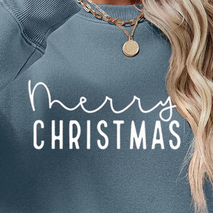 MERRY CHRISTMAS Dropped Shoulder Sweatshirt - MimiStylez