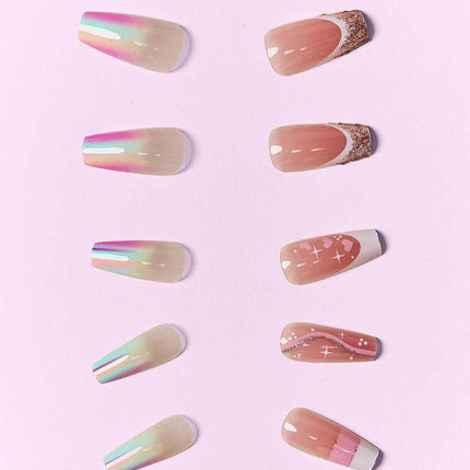 SO PINK BEAUTY Press On Nails 2 Packs - MimiStylez