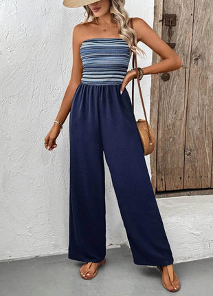 Tube Wide Leg Jumpsuit - MimiStylez