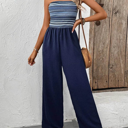 Tube Wide Leg Jumpsuit - MimiStylez