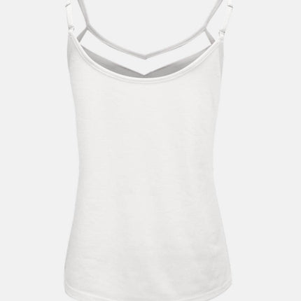 Full Size V-Neck Spaghetti Strap Cami - MimiStylez