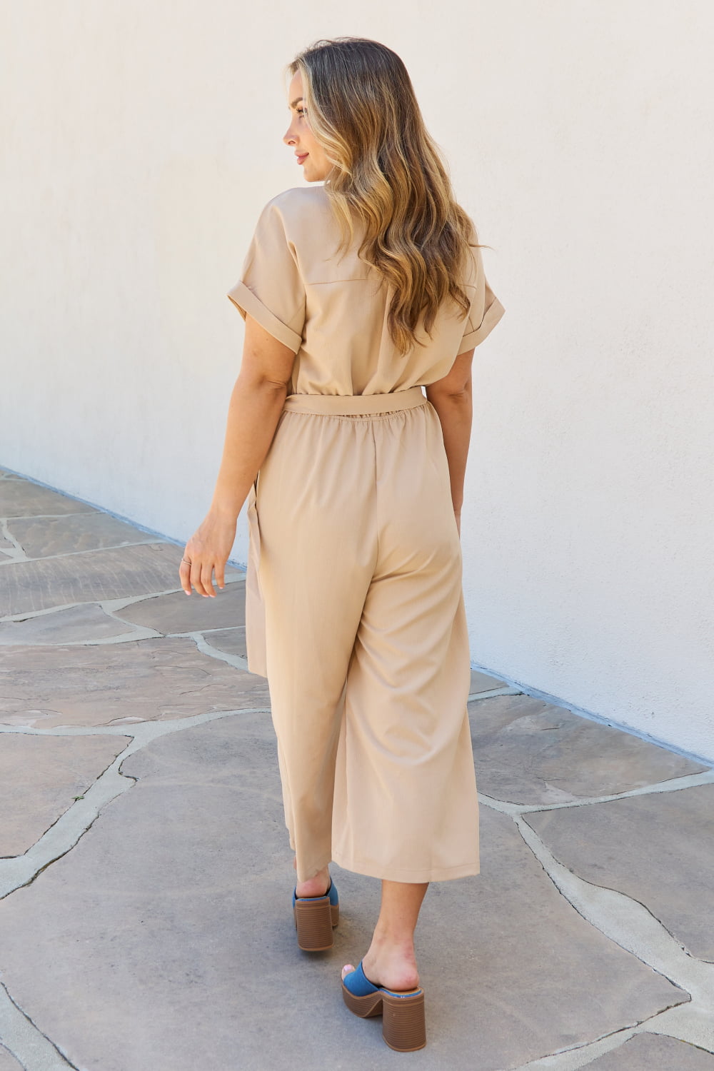 Petal Dew All In One Full Size Solid Jumpsuit