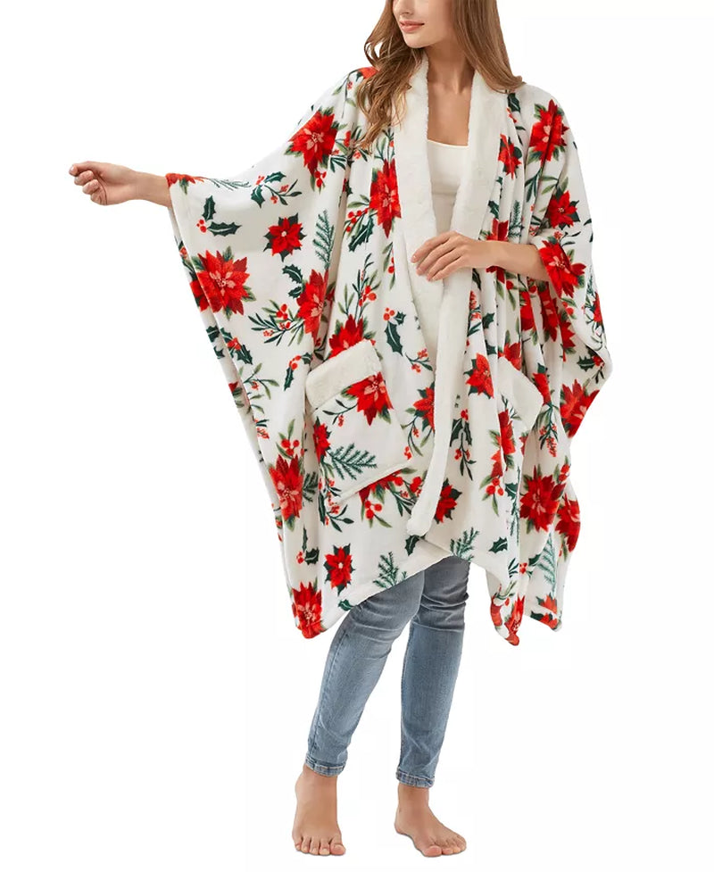 Cozy Plush Printed Wrap, 50" X 70", Exclusively at MacyâS (A $30 Value)