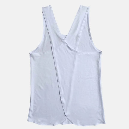 Crisscross Scoop Neck Active Tank - MimiStylez