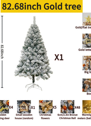 7FT Pre Decorated Christmas Tree