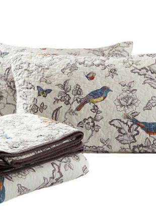 Christmas Pure Cotton Water Quilt Three-piece Set