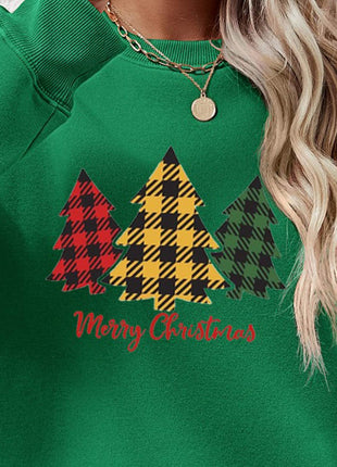 MERRY CHRISTMAS Dropped Shoulder Sweatshirt - MimiStylez