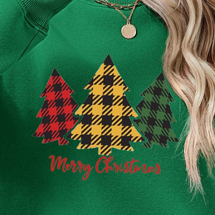 MERRY CHRISTMAS Dropped Shoulder Sweatshirt - MimiStylez