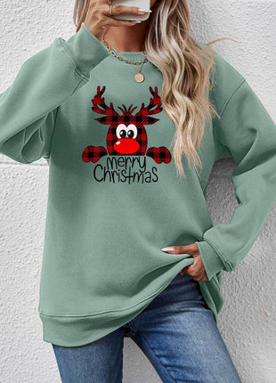 MERRY CHRISTMAS Graphic Sweatshirt - MimiStylez