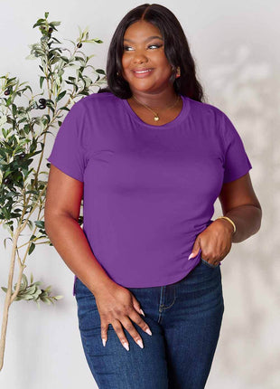 Basic Bae Full Size Round Neck Short Sleeve T-Shirt - MimiStylez