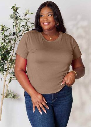 Basic Bae Full Size Round Neck Short Sleeve T-Shirt - MimiStylez