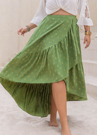 Plus Size High-Low Skirt - MimiStylez