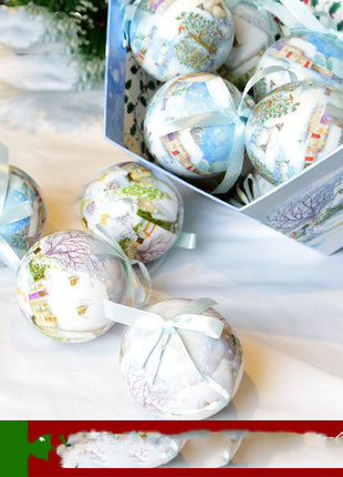 Christmas Gift Box With Christmas Tree Decoration Pendant