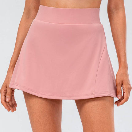 High Waist Pleated Active Skirt - MimiStylez