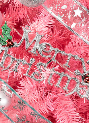 6FT Pink Lush Christmas Tree