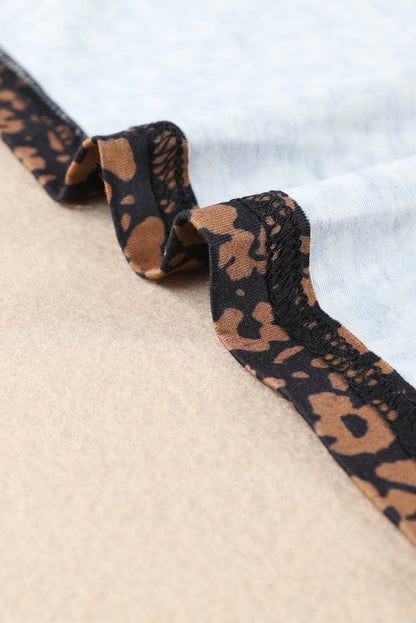 Plus Size Printed Smocked Butterfly Sleeve Blouse - MimiStylez