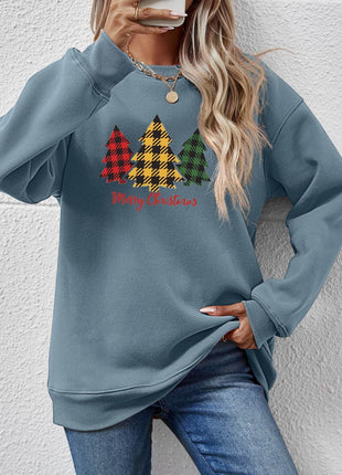 MERRY CHRISTMAS Dropped Shoulder Sweatshirt - MimiStylez