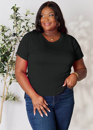 Basic Bae Full Size Round Neck Short Sleeve T-Shirt - MimiStylez