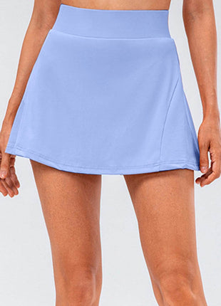 High Waist Pleated Active Skirt - MimiStylez