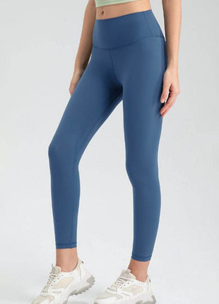 Wide Waistband Slim Fit Active Leggings - MimiStylez