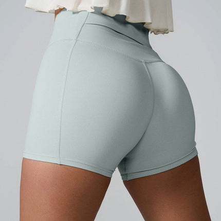 High Waist Active Shorts - MimiStylez