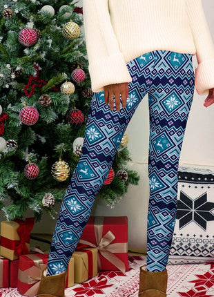 Full Size Geometric Leggings - MimiStylez
