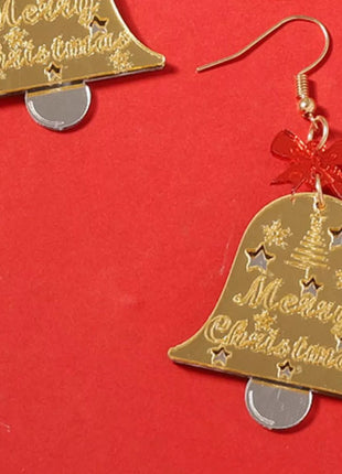 Christmas Bell Dangle Earrings - MimiStylez