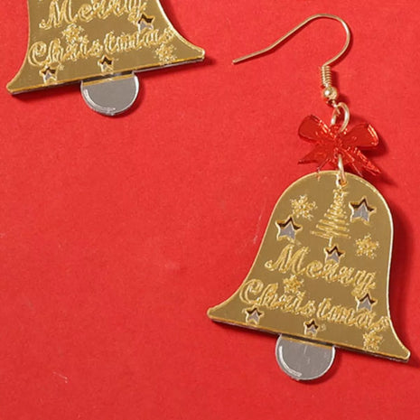 Christmas Bell Dangle Earrings - MimiStylez