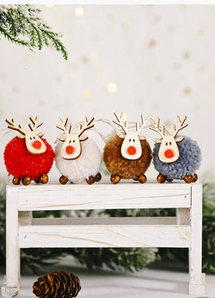 Christmas Reindeer Decorative Ornament - MimiStylez