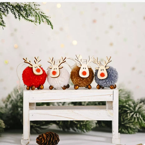 Christmas Reindeer Decorative Ornament - MimiStylez