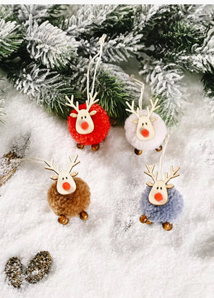 Christmas Reindeer Decorative Ornament - MimiStylez