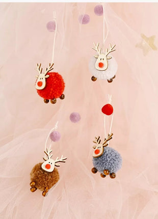 Christmas Reindeer Decorative Ornament - MimiStylez