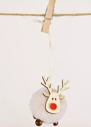 Christmas Reindeer Decorative Ornament - MimiStylez