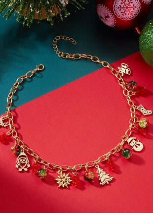 Christmas Themed Charm Necklace - MimiStylez