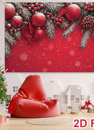 Christmas Tree Backdrop Merry Christmas Decorations Backdrop - MimiStylez