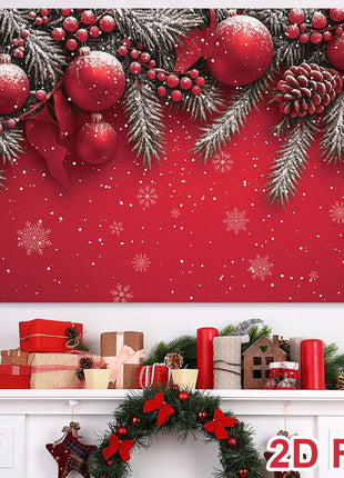 Christmas Tree Backdrop Merry Christmas Decorations Backdrop - MimiStylez