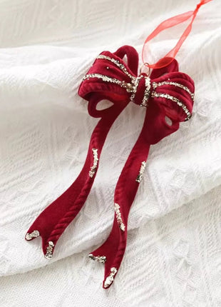 Christmas Velvet Hanging Ornament - MimiStylez