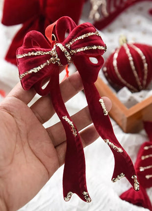 Christmas Velvet Hanging Ornament - MimiStylez