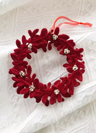 Christmas Velvet Hanging Ornament - MimiStylez
