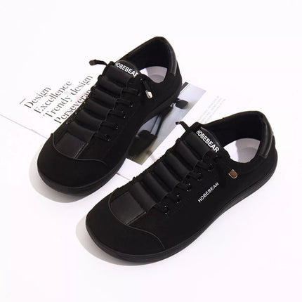 Contrast Lace Up Sneakers - MimiStylez