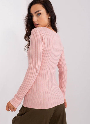 Ribbed V-Neck Sweater – Everyday Comfort with Effortless Style - MimiStylez