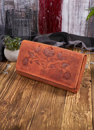 Vintage Floral RFID Women's Wallet with Detachable Organizer - MimiStylez