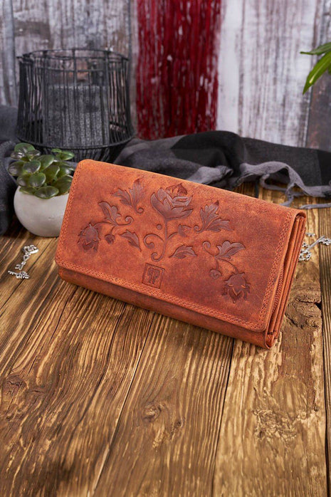 Vintage Floral RFID Women's Wallet with Detachable Organizer - MimiStylez