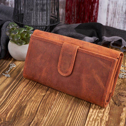 Vintage Floral RFID Women's Wallet with Detachable Organizer - MimiStylez