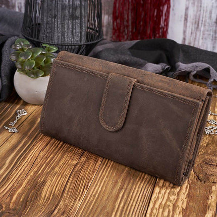 Vintage Floral RFID Women's Wallet with Detachable Organizer - MimiStylez