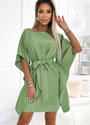 Butterfly Dress with Belt - MimiStylez