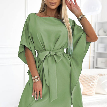 Butterfly Dress with Belt - MimiStylez