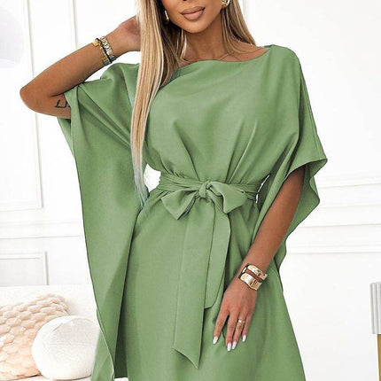 Butterfly Dress with Belt - MimiStylez